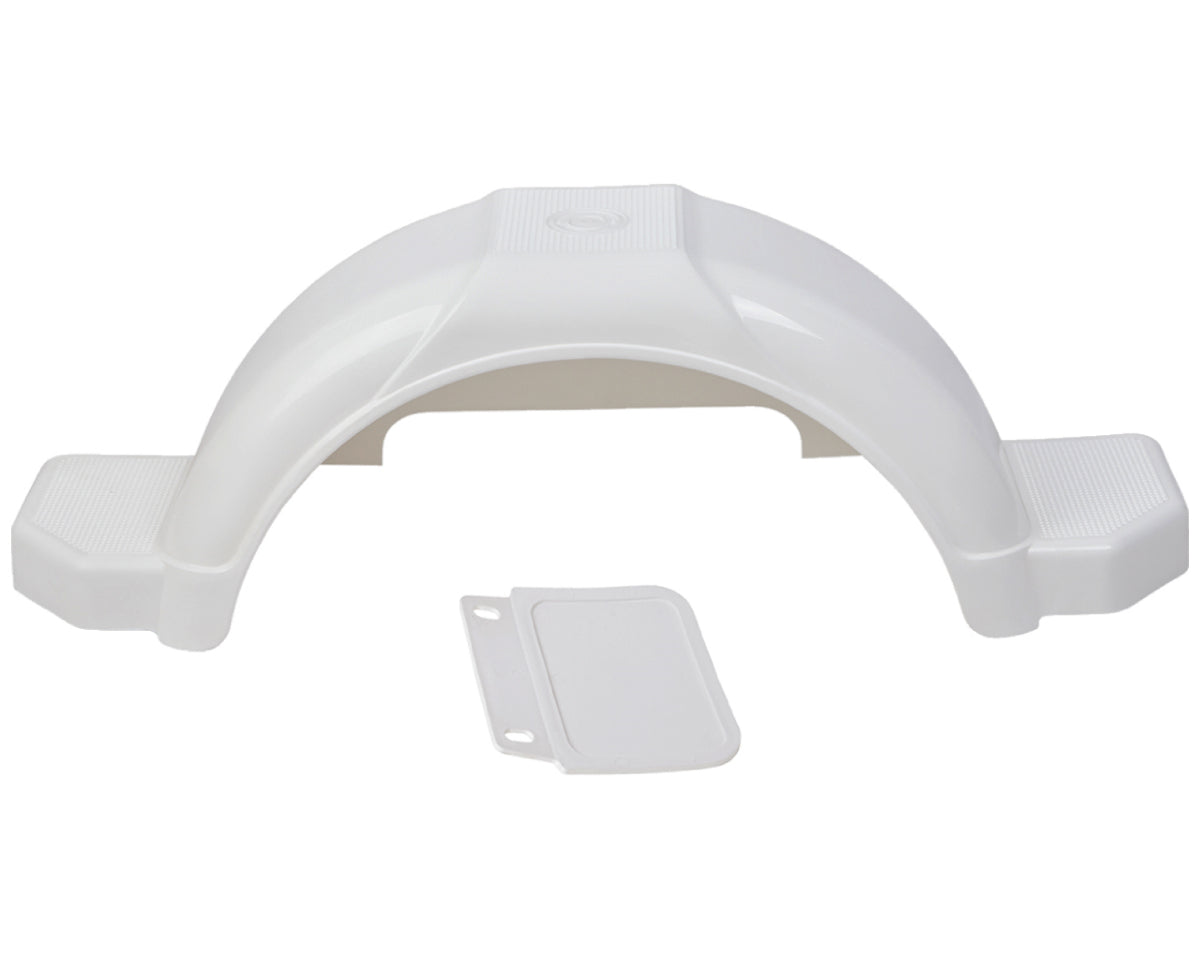 Trojan 13" white plastic guard