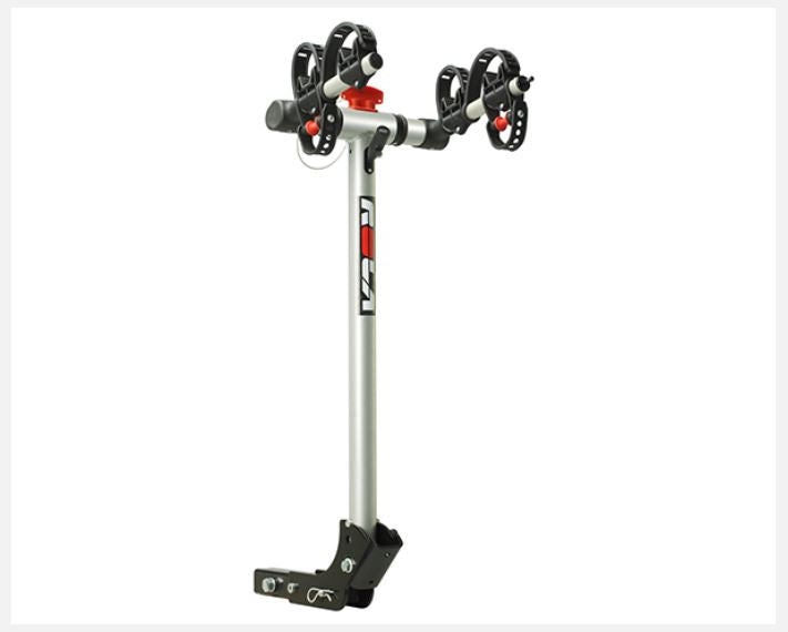 Bicycle rack on a white background
