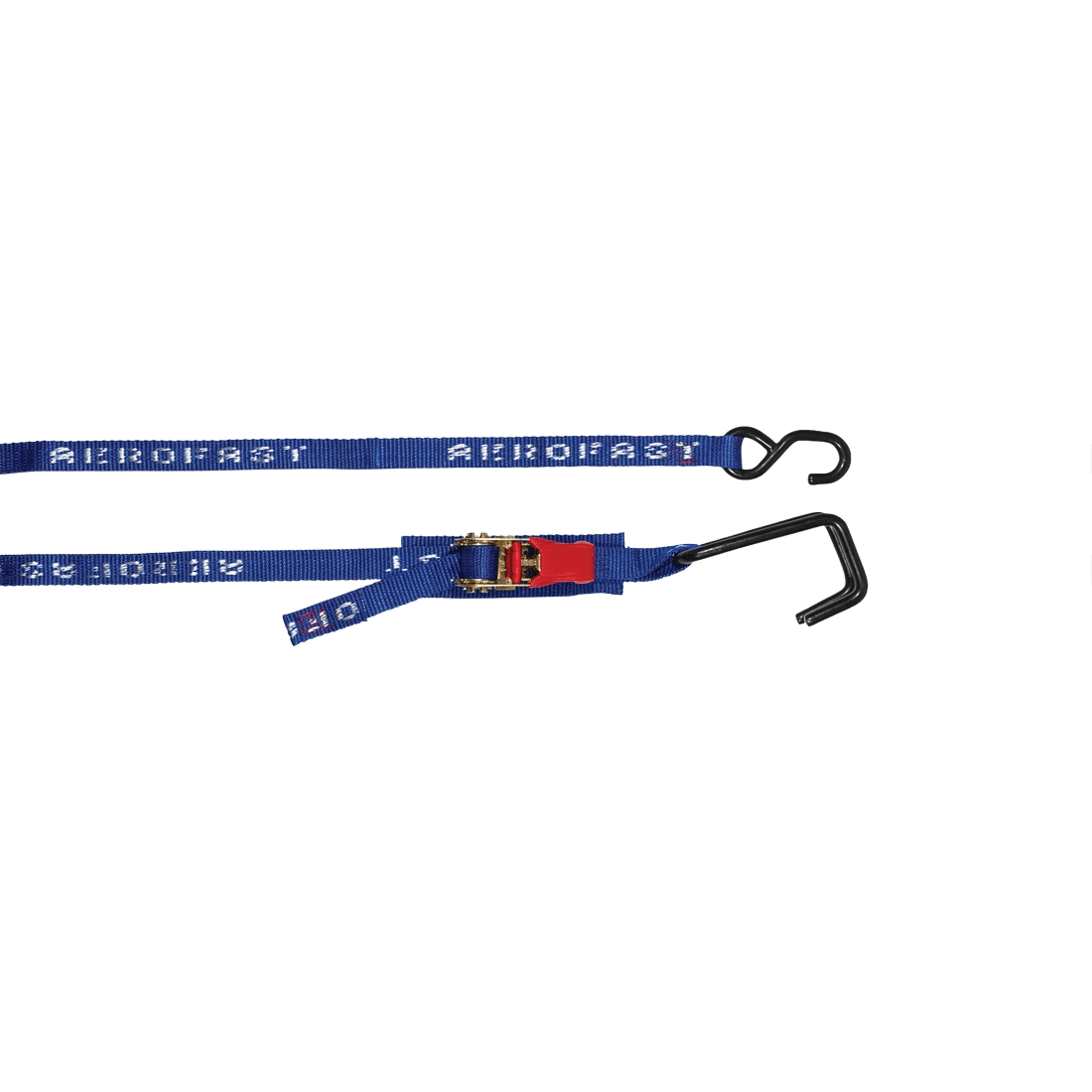 Transom Hook Ratchet Tiedowns 1m
