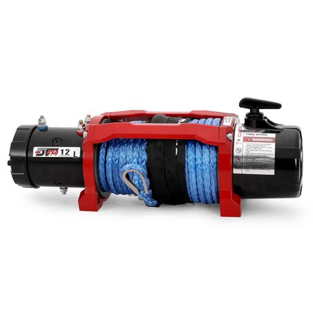 Drivetech 4X4 12000lb 12V 4X4 Winch with Synthetic Rope