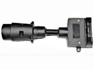 Adaptor - 7 Pin Round - 7 Pin Flat