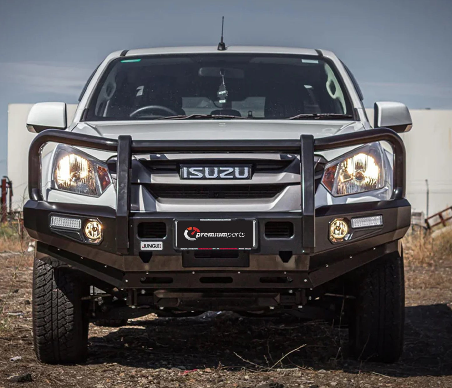 JUNGLE 4X4 BULL BAR TO SUIT ISUZU D-MAX 2016-2020