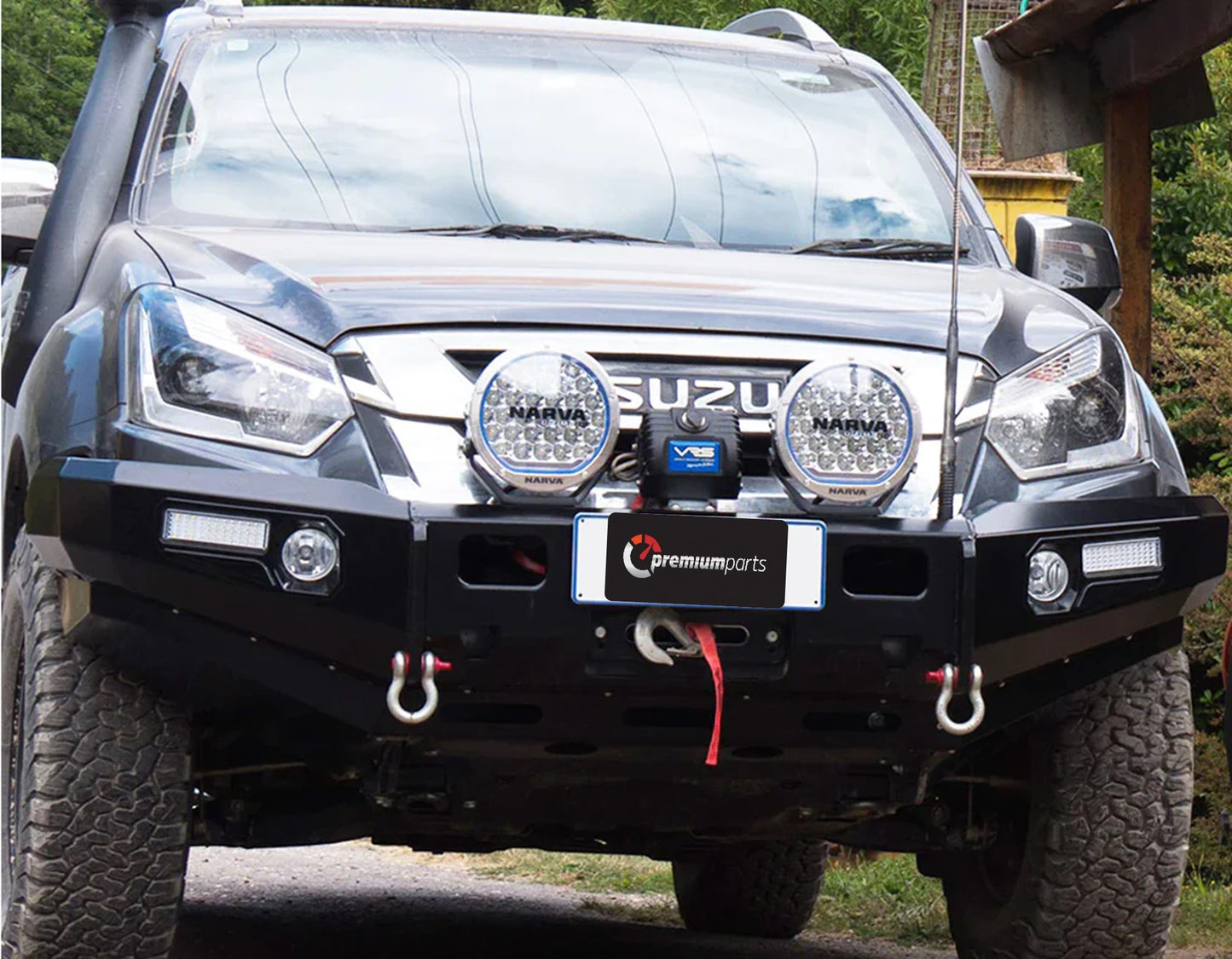 JUNGLE 4X4 BULL BAR TO SUIT ISUZU D-MAX 2016-2020