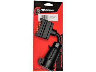 Adaptor - 7 Pin Flat - 7 Pin Round