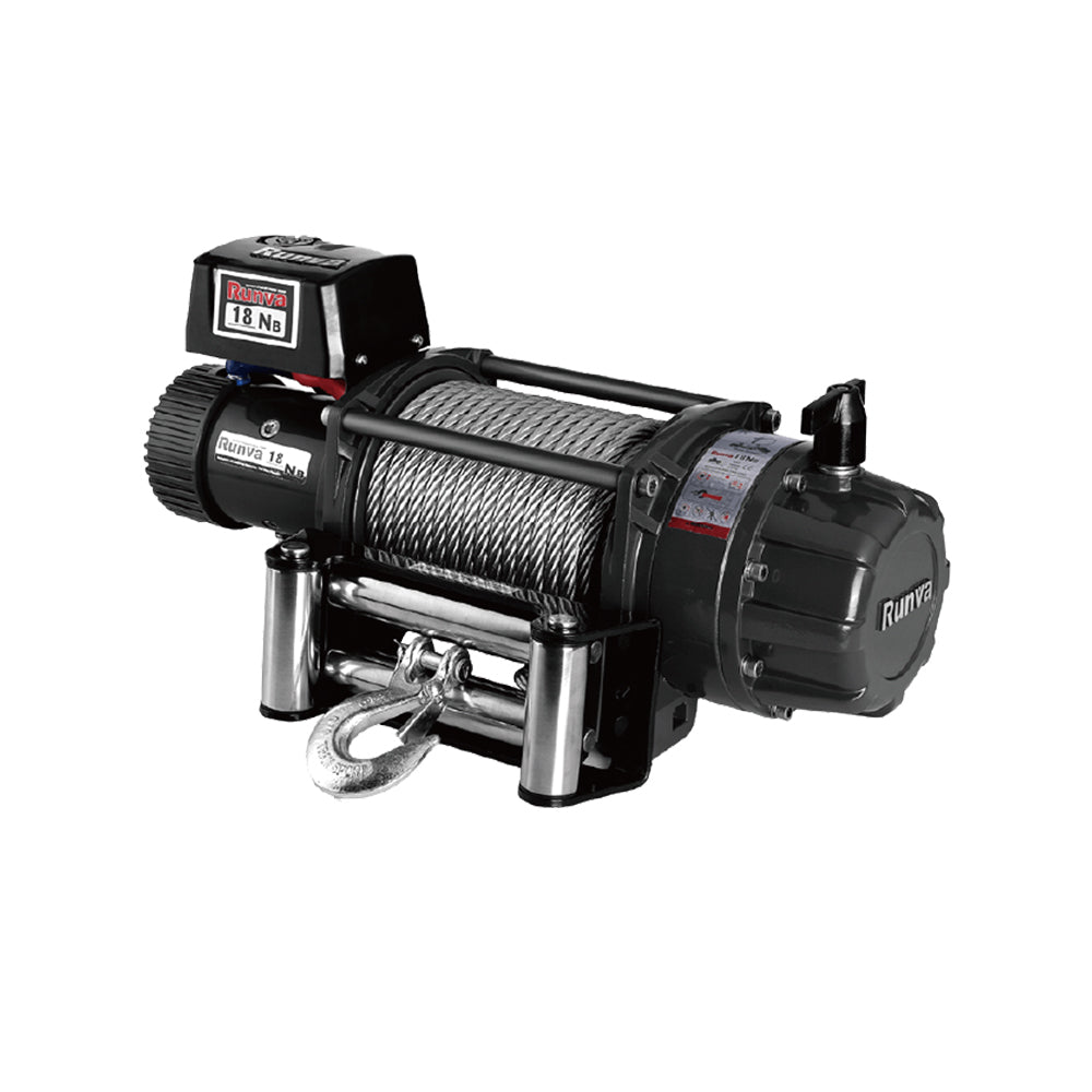 Runva EWB18000 Premium 12V with Steel Cable
