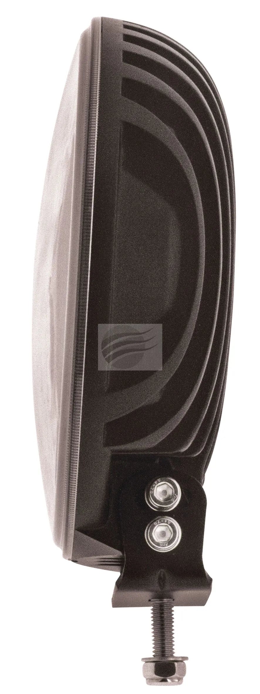Ignite 7" Round LED Driving Light Black Fascia