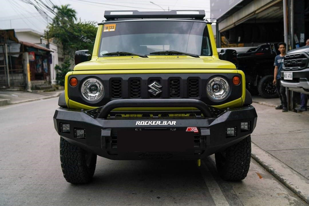 Rocker 078-01SQ Low Loop Winch Bar for Suzuki Jimny 2019 on
