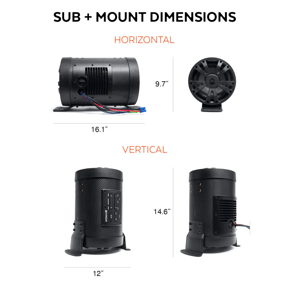 ECOXGEAR - ES08 Extreme Subwoofer