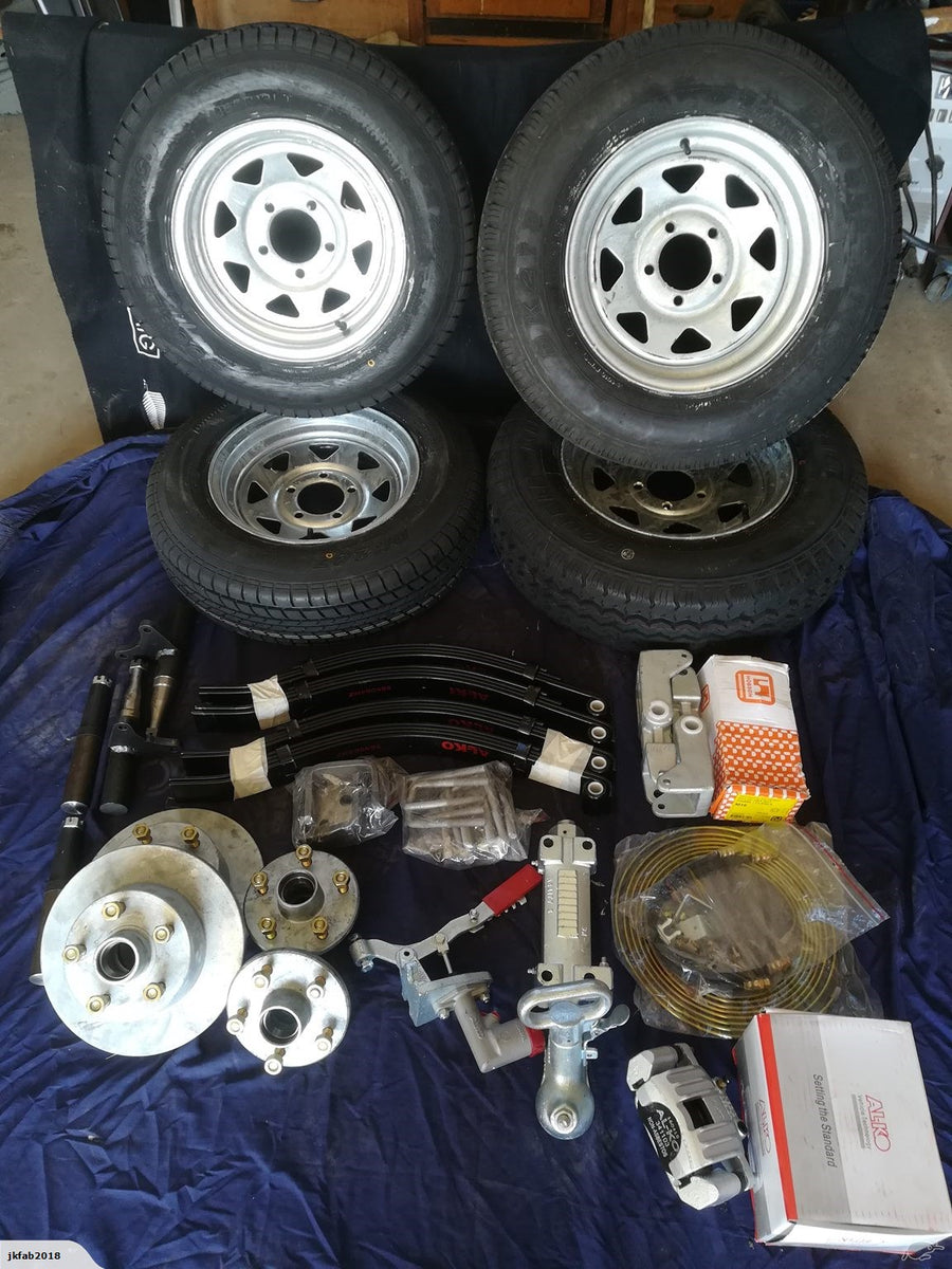 ALKO 2400kg Braked Tandem Kit Premium Parts NZ