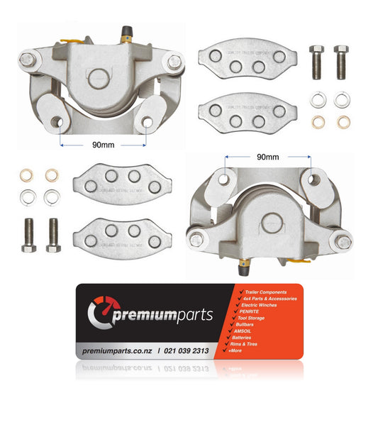 Trojan Stainless Steel Hydraulic Calipers