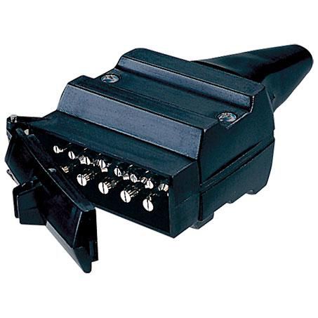 Narva Trailer Plug 12 Pin Flat