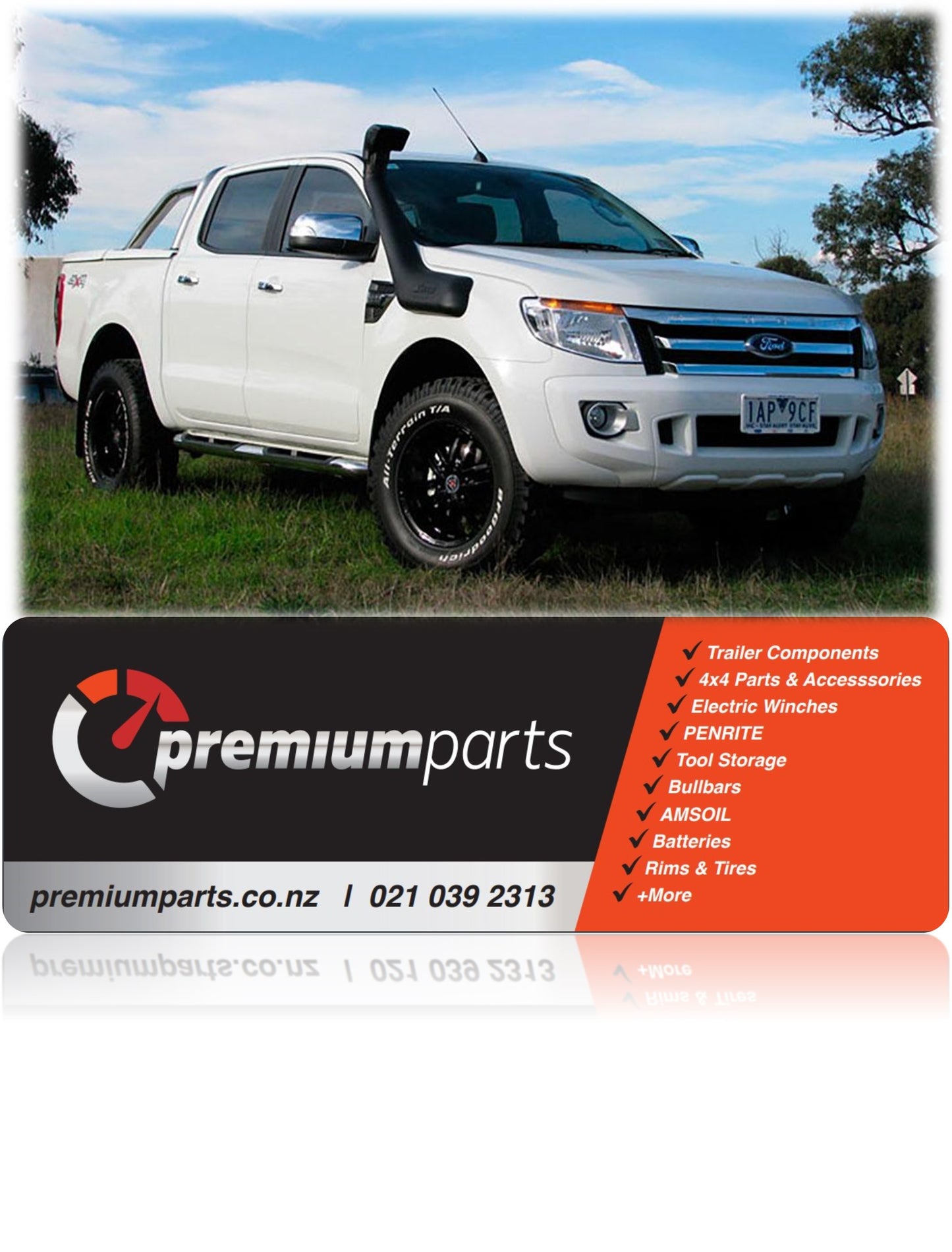 Ford Ranger Safari 4x4 Snorkel 08/2011 Onwards