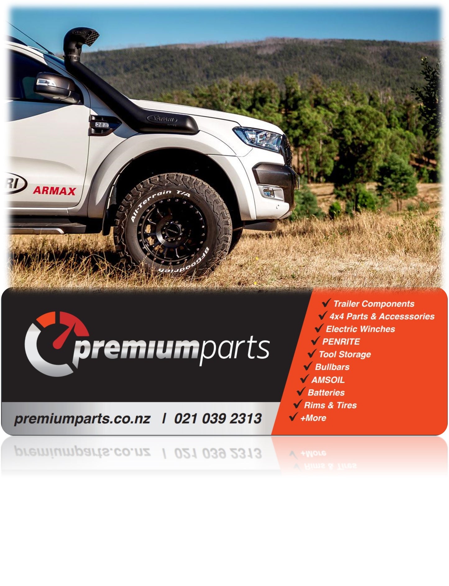 Ford Ranger Safari 4x4 Snorkel 08/2011 Onwards