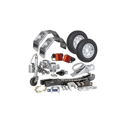 Trailer Kit 1500kg Non-Braked Single 13" Wheels