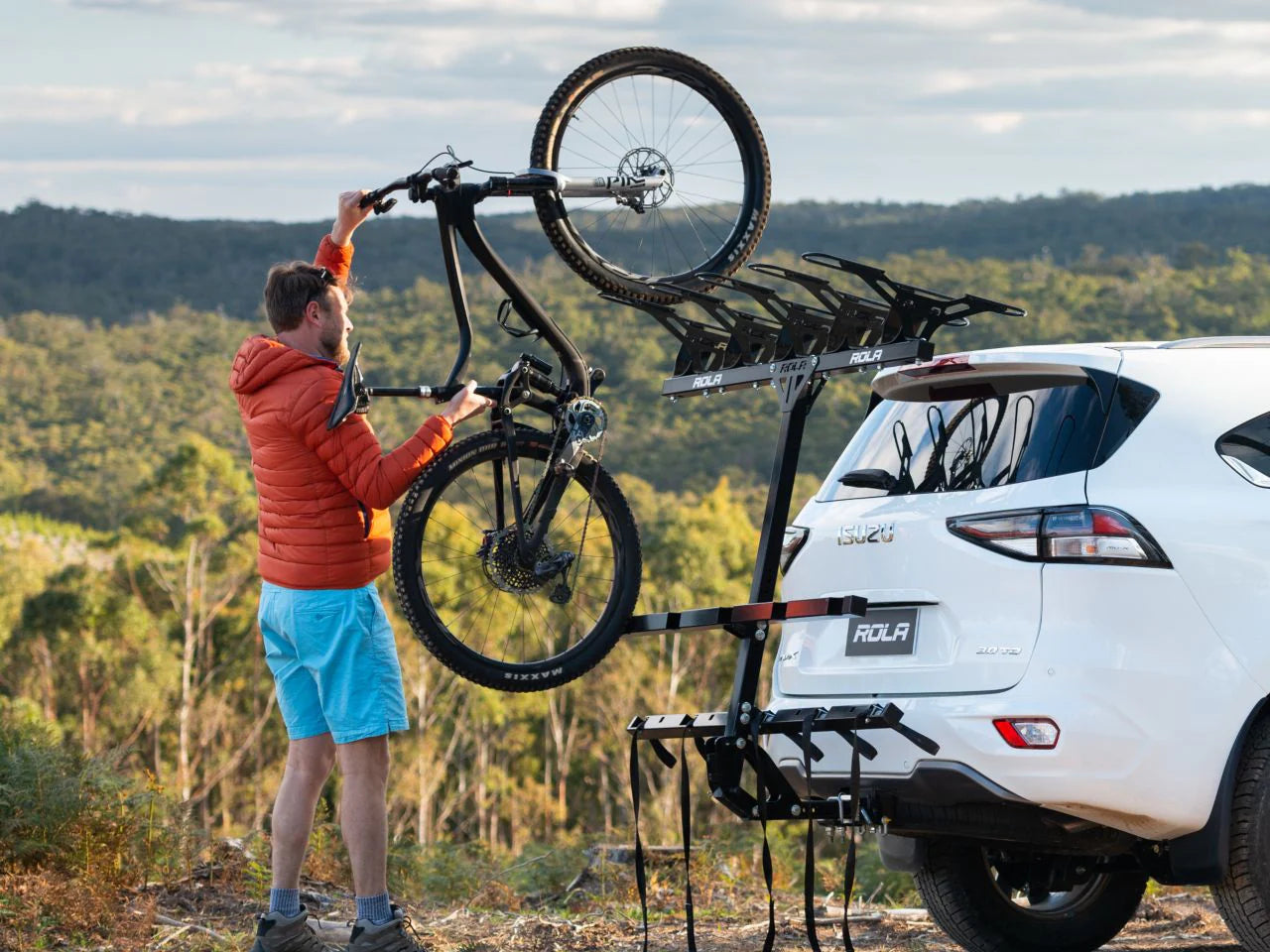 ROLA 5 Bike vertical car rack