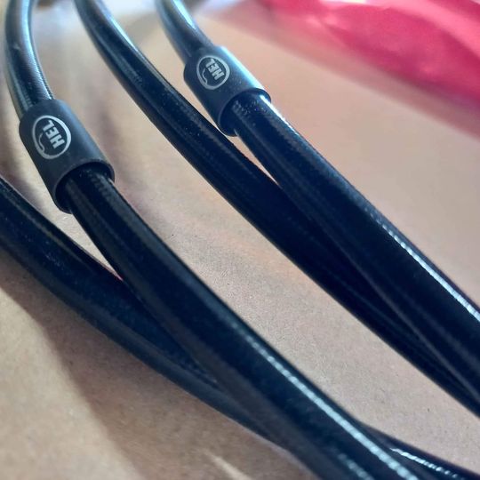 HEL Braided Brake Lines - KUN26 Hilux