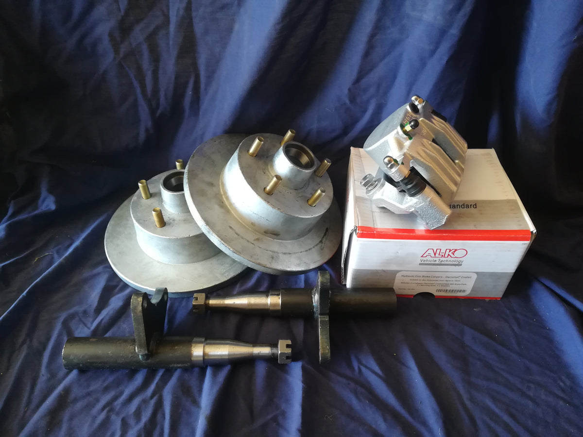 ALKO Braked Hubs & Stubs Kit Calipers Included! Premium Parts NZ