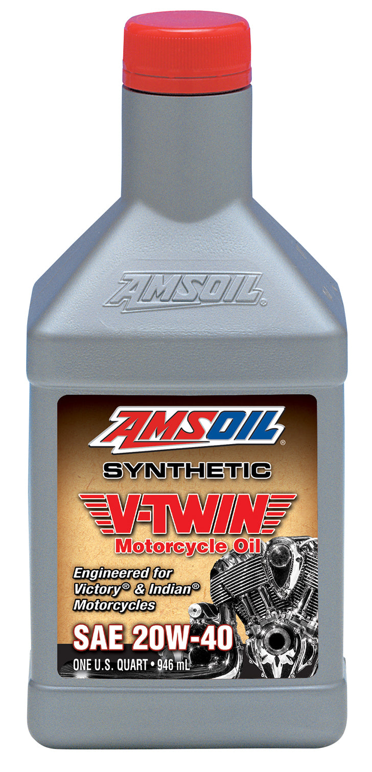 Synthetic V-Twin Motorcycle Oil