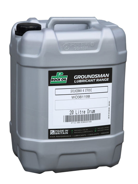 ROCK OIL GROUNDSMAN SAE 30 MINERAL BASED 1L LAWN MOWER & STATIONARY ENGINES