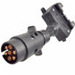 Adaptor - 7 Pin Round - 7 Pin Flat