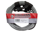 Trojan winch wire -600kg, 1000kg, 1500kg options