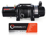 11XS Premium 12V with Synthetic Rope - Compact Winch - RUNVA