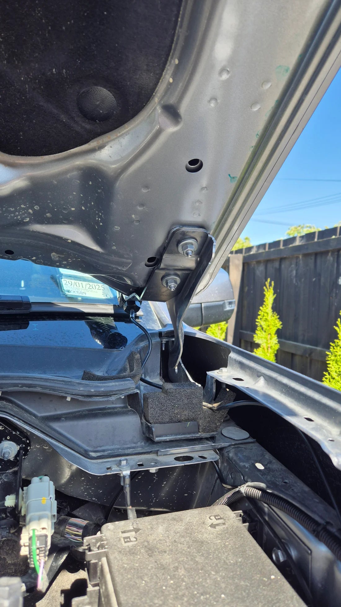 ACFab - Ford Ranger NEXT Gen RA 2022 to current UHF Antenna Mount Bracket