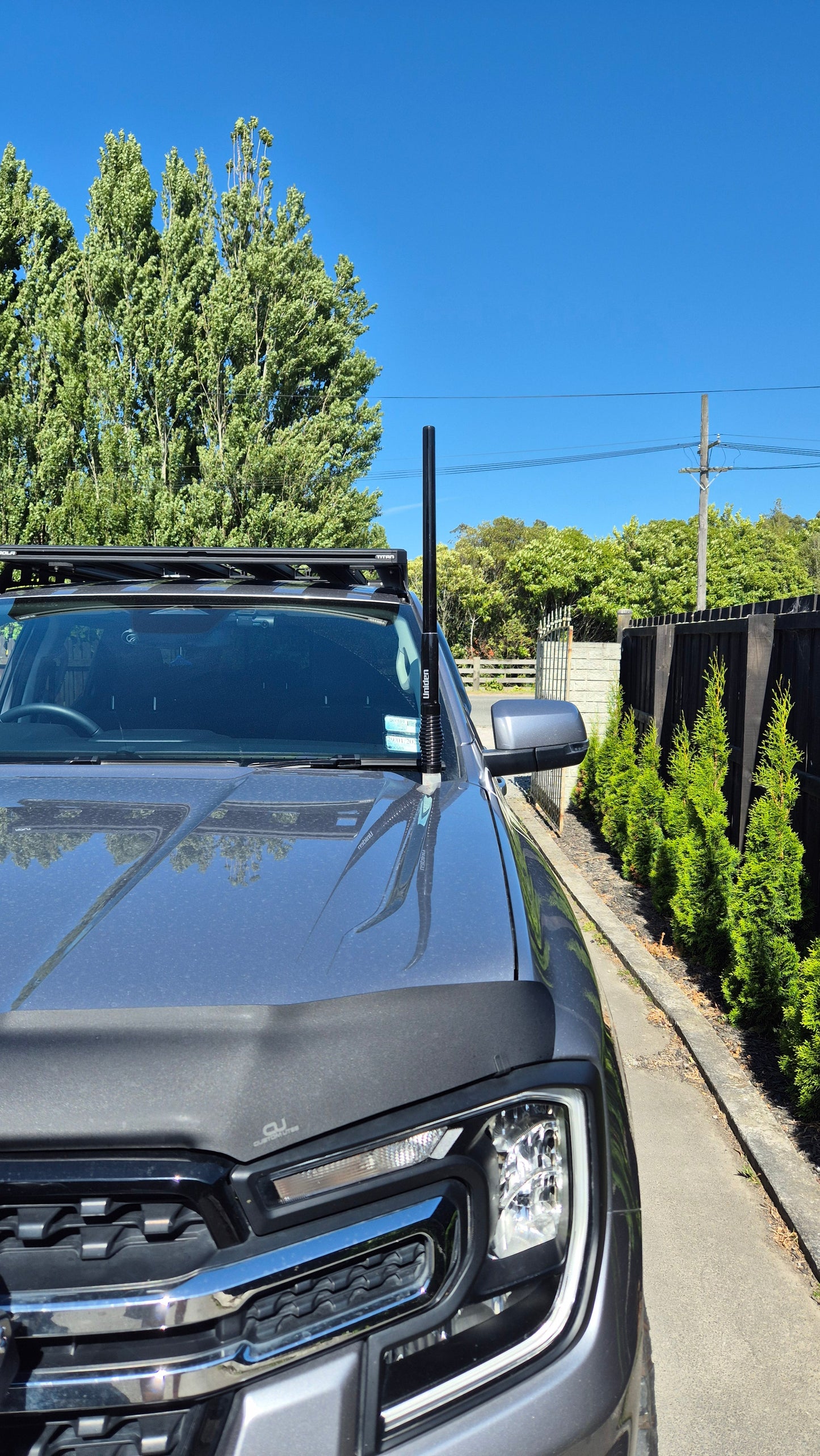 Ford Ranger NEXT Gen RA 2022 to current UHF Antenna Mount Bracket
