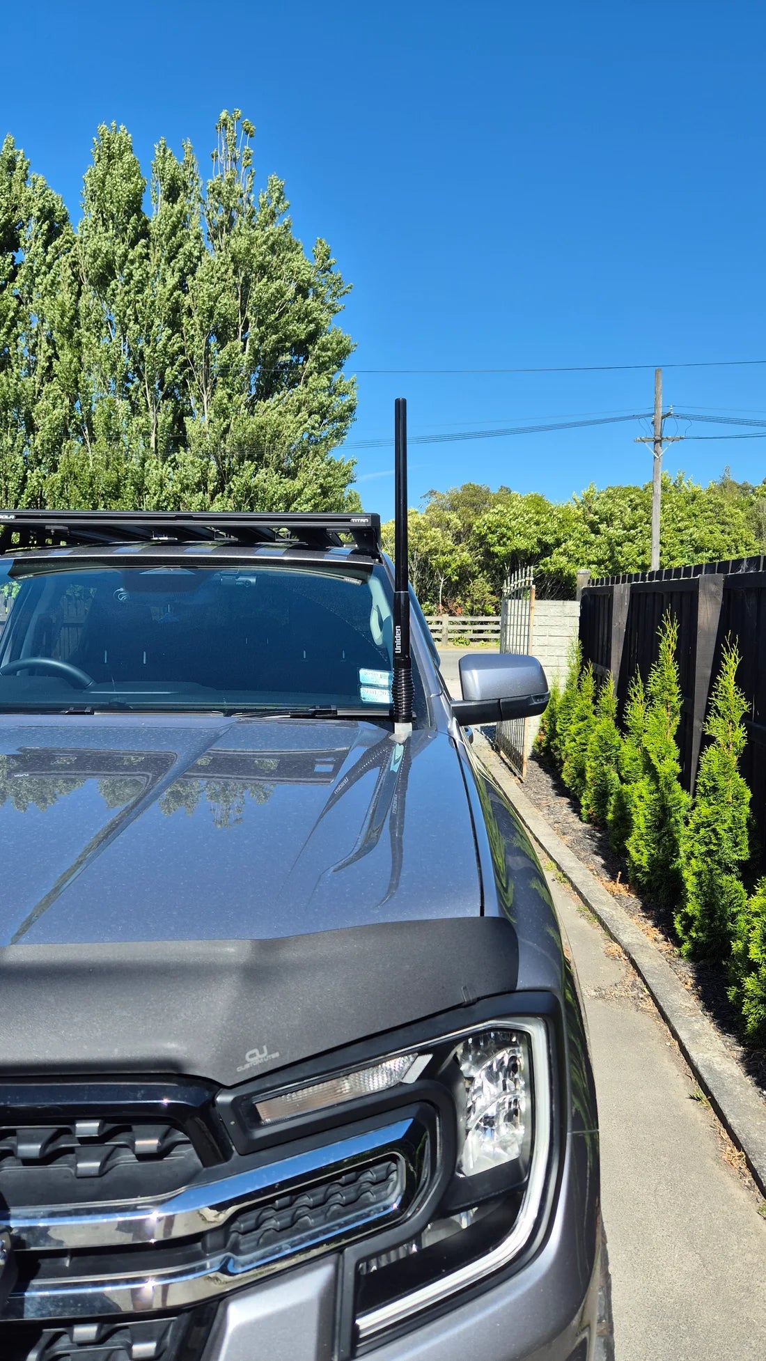 ACFab - Ford Ranger NEXT Gen RA 2022 to current UHF Antenna Mount Bracket