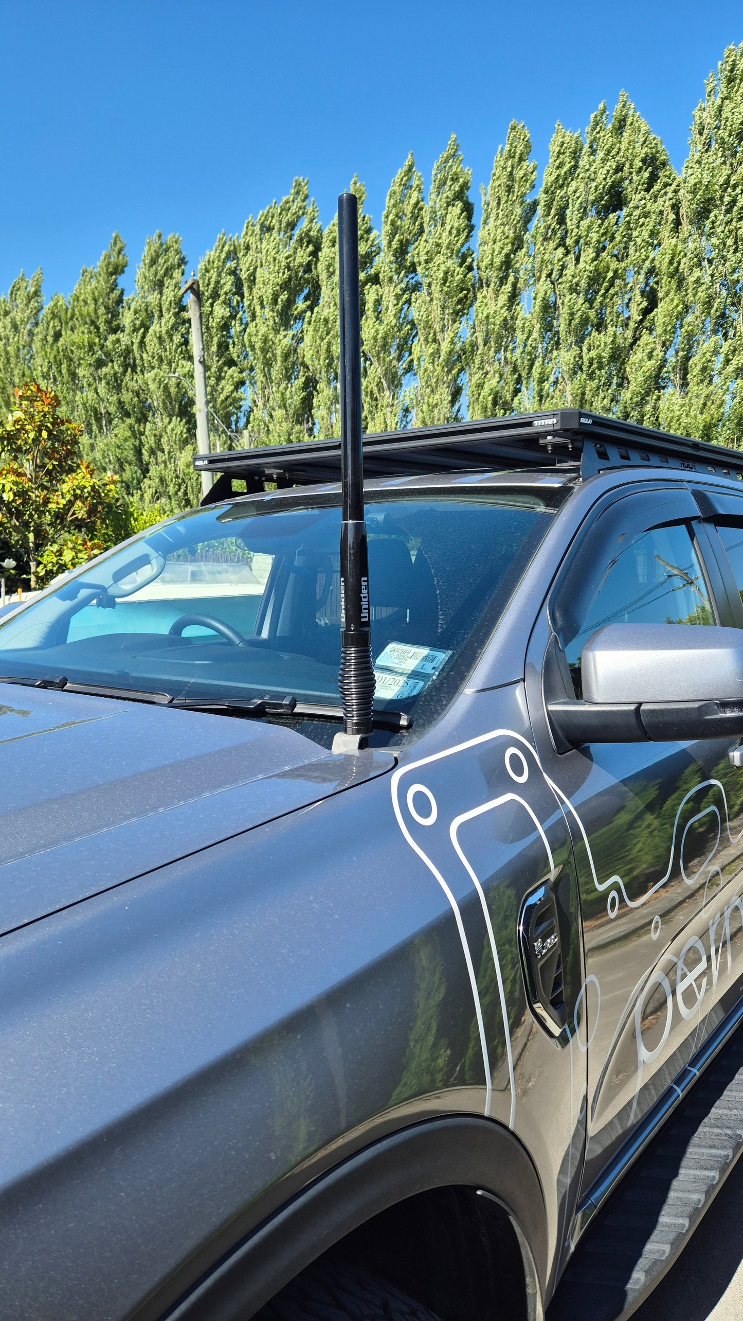 Ford Ranger NEXT Gen RA 2022 to current UHF Antenna Mount Bracket