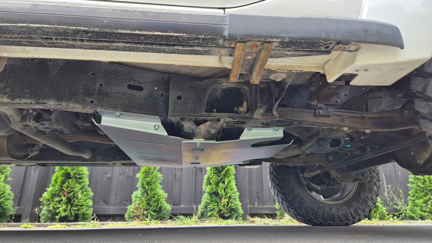 Nissan Patrol GU, Safari GQ series 2 series bash plates