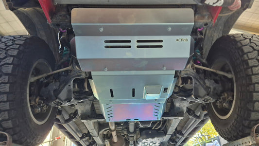 Toyota Hilux 2015 - current N80 GUN GR Bash Plates suit Diff Drop