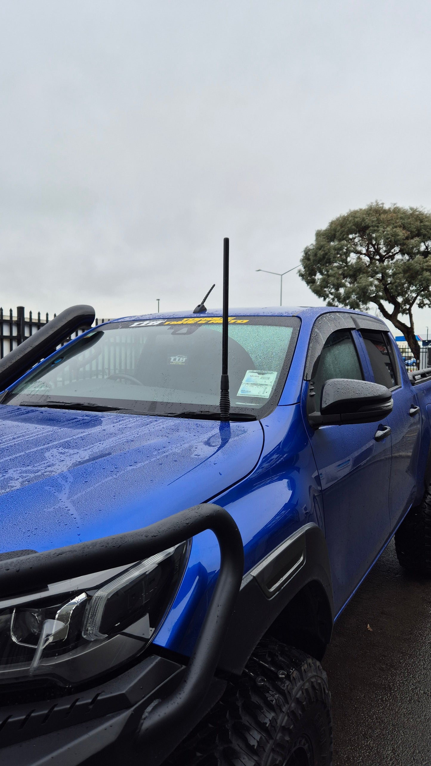 Toyota Hilux N80 UHF Antenna Mount Bracket