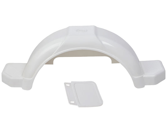 Trojan 13" white plastic guard