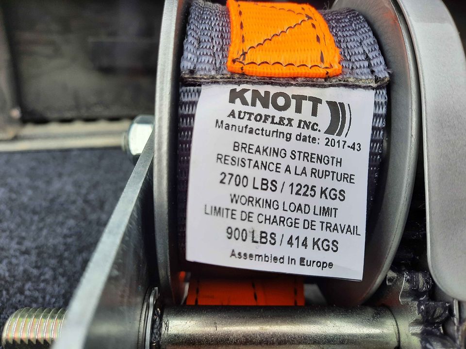KNOTT 410KG WINCH 3:1 RATIO