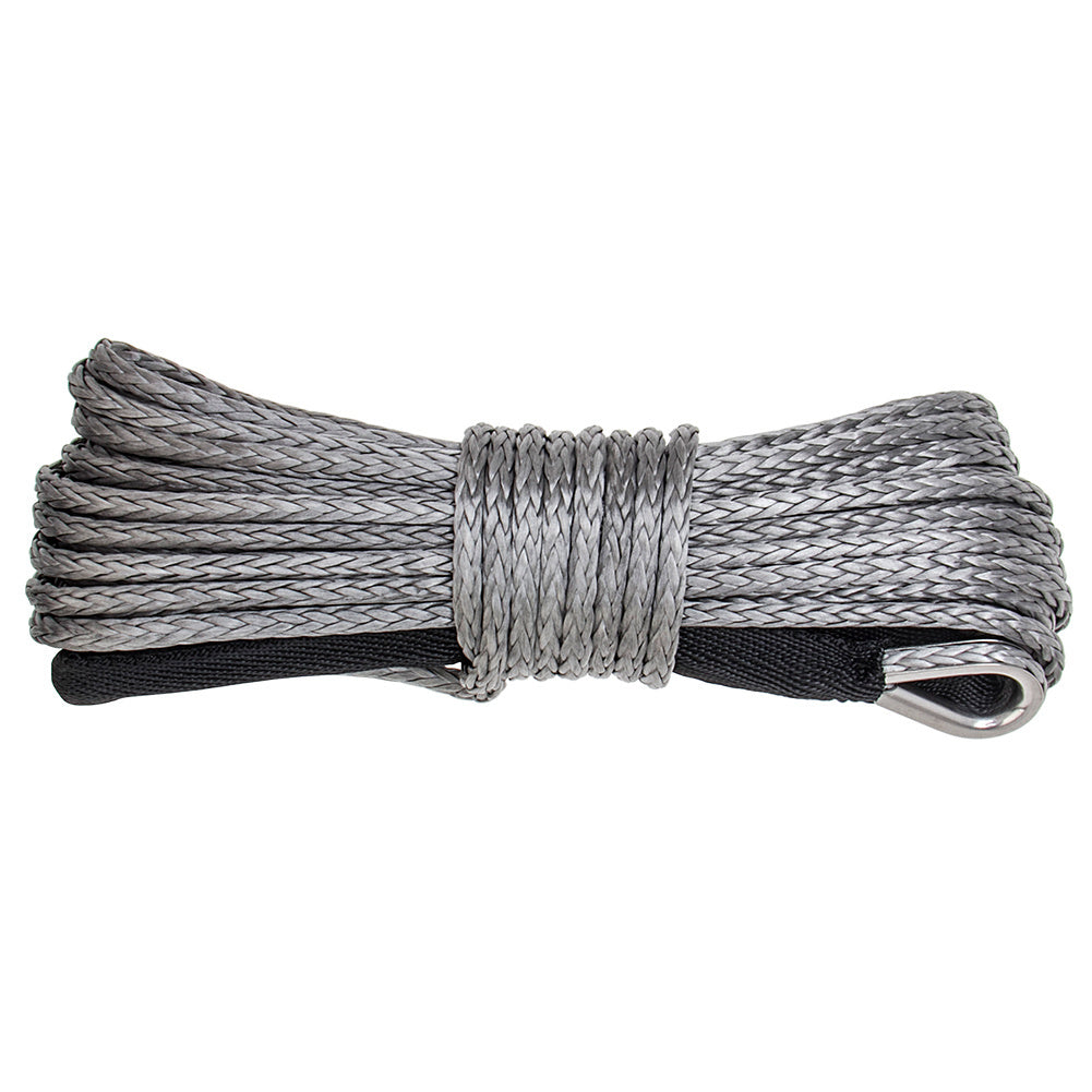 30M x 10MM Synthetic Winch Rope - Blue, Red, Grey Options