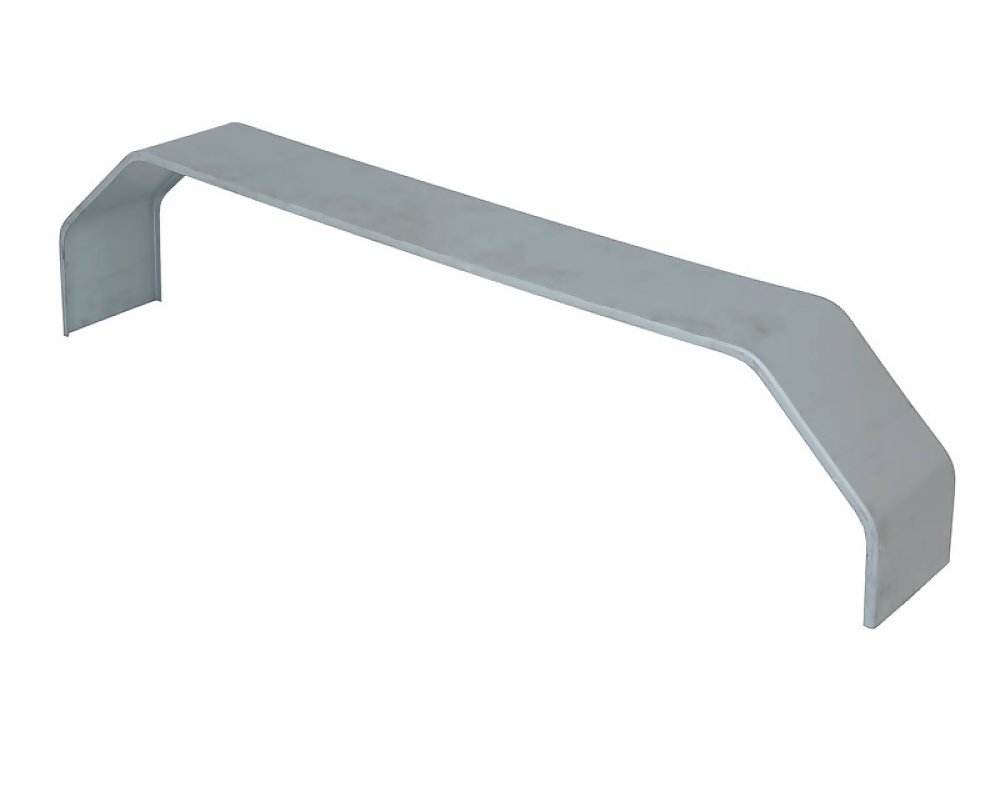 Trojan Square Guard Zintec - Tandem Axle - 215x1560mm - 2mm