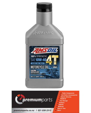 AMSOIL 4T 100% SYNTHETIC PERFORMANCE MOTORCYCLE OIL