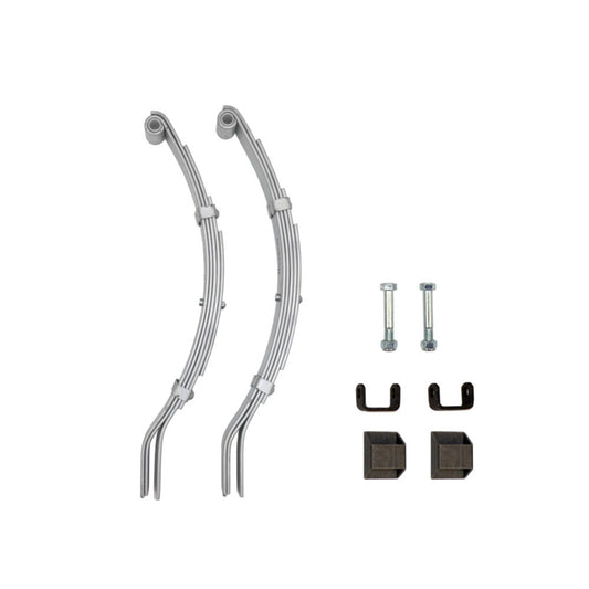 Spring Set Single Axle 1250kg Zinctech