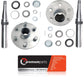 Trojan - 1750kg 6 Stud H&S 190mm Hub - Free Wheel Bearing Grease