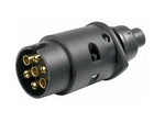 7 Pin Round Male Plug - Bulk
