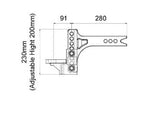 Trojan Pro Towball Mount Adjustable Heavy Duty