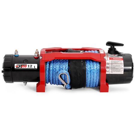 Drivetech 4X4 12000lb 12V 4X4 Winch with Synthetic Rope