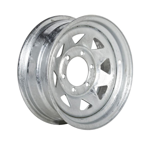 Rim 15x6 Galv Spoke 6x5.5" PCD 0ET