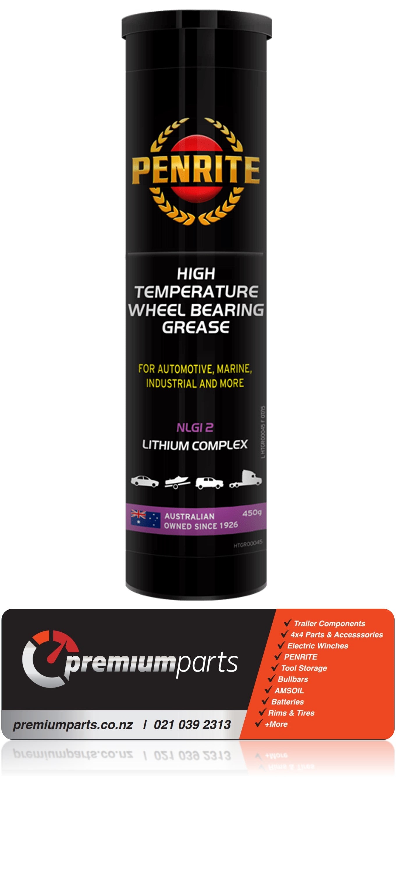 Trojan - 5 Stud Hubs & Stubs Kit - 1500kg 160mm Hub - Free Bearing Grease when purchasing two or more kits!