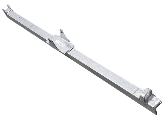 Leaf Spring Angle Iron Sub Frame Tandem - Pair
