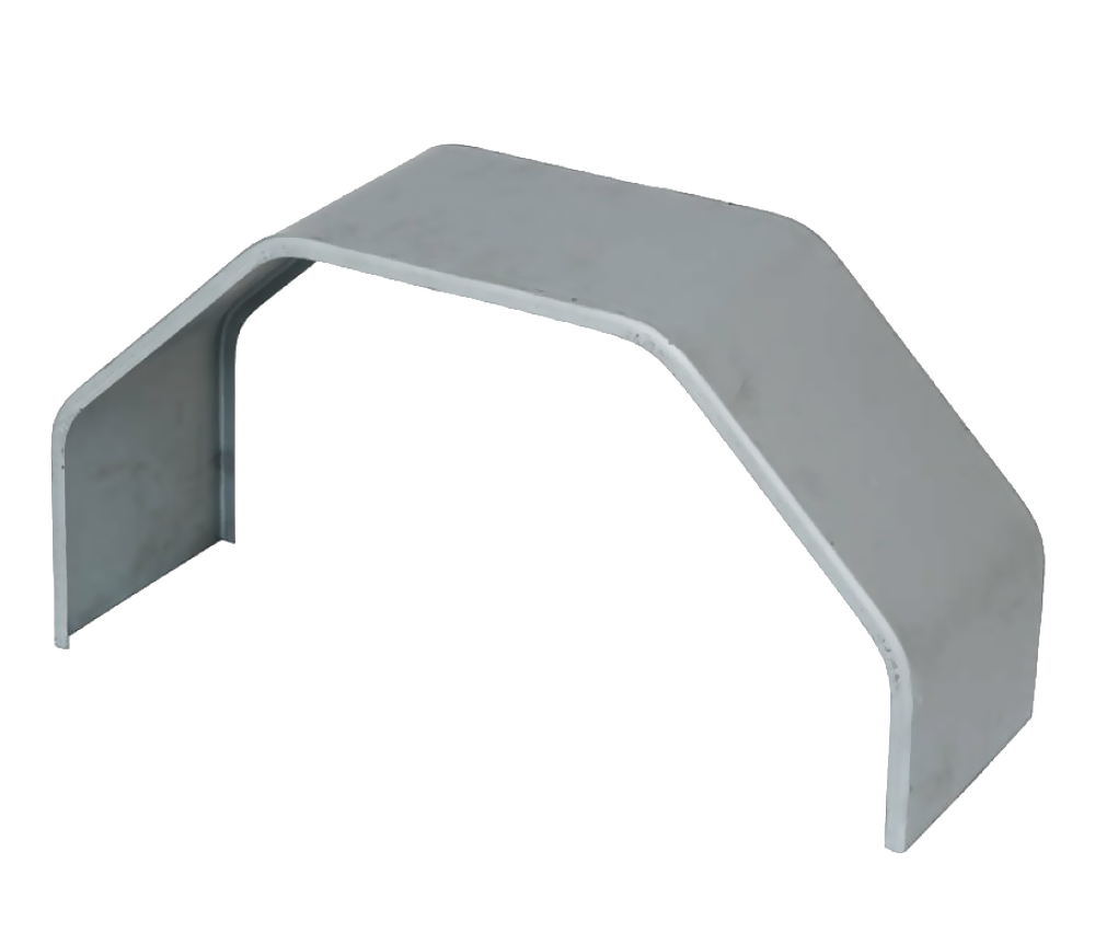 Trojan Square Guard Zintec - Single Axle - 215x740mm - 1.6mm