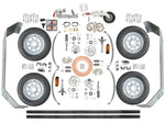 Trojan Braked Tandem Rocker Axle Kit - 14" Wheel