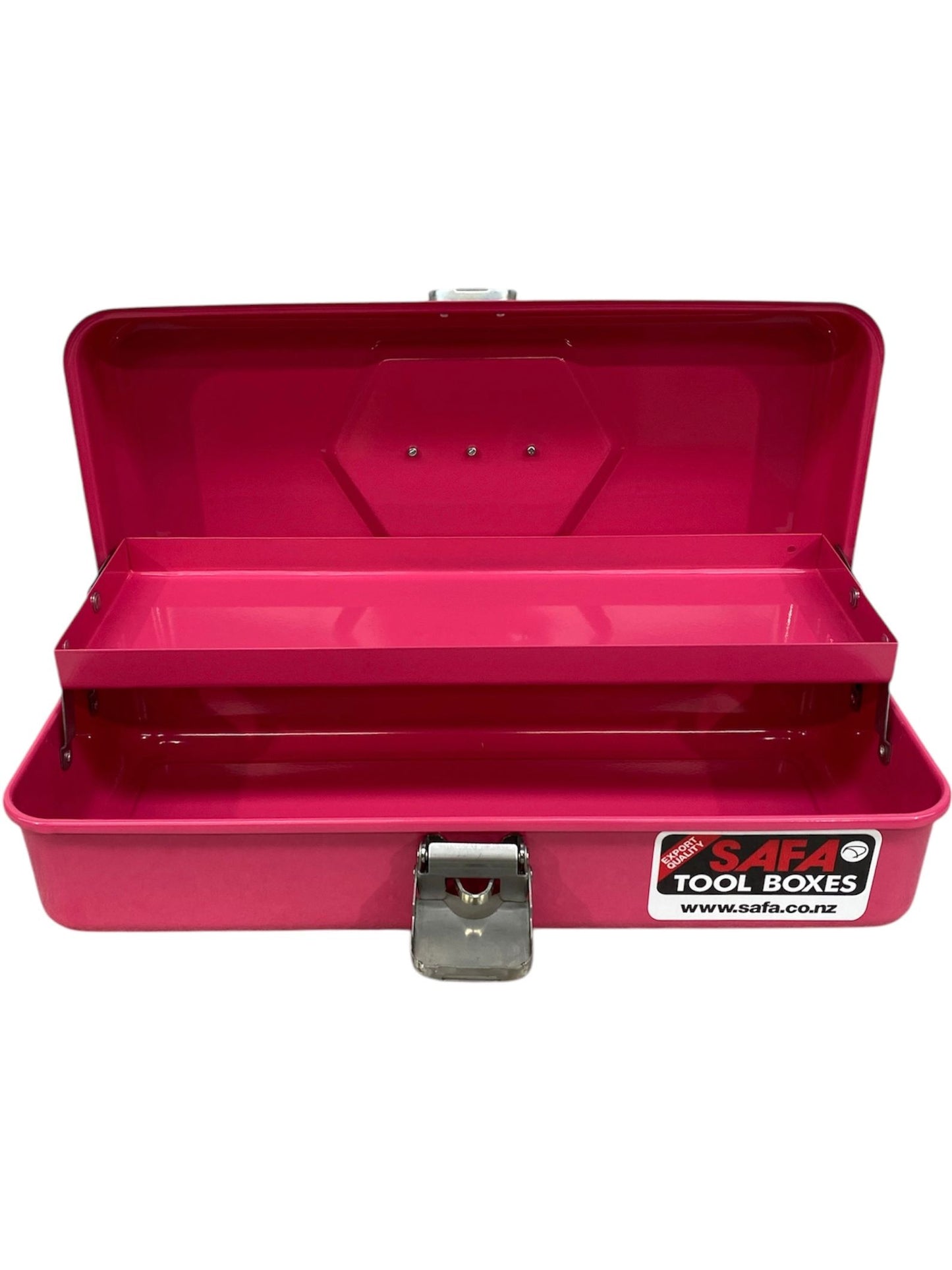 SAFA Toolbox - D1 Steel Tool Box With Folding Tray