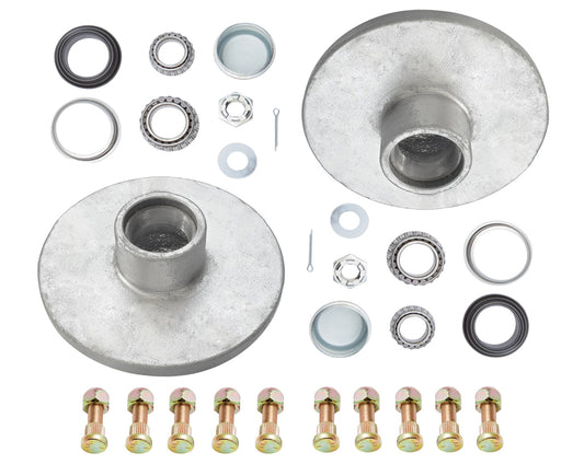 Trojan 1500kg Non Braked Hub Set - Pair